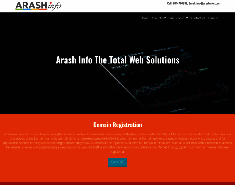 Arashinfo.com thumbnail