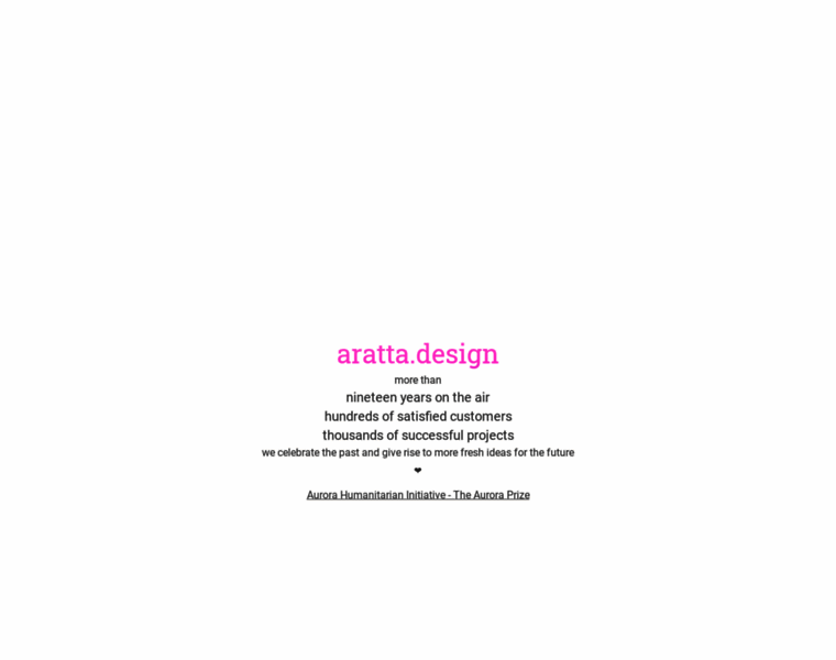 Arattadesign.com thumbnail