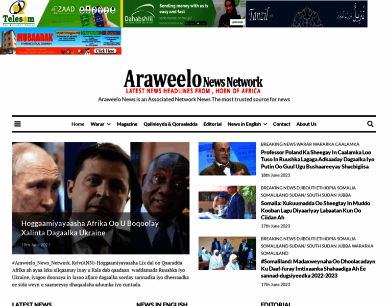 Araweelonews.com thumbnail