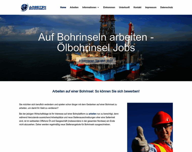Arbeiten-bohrinseln.de thumbnail