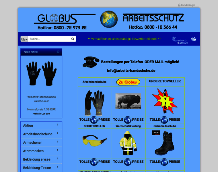 Arbeits-handschuhe.de thumbnail