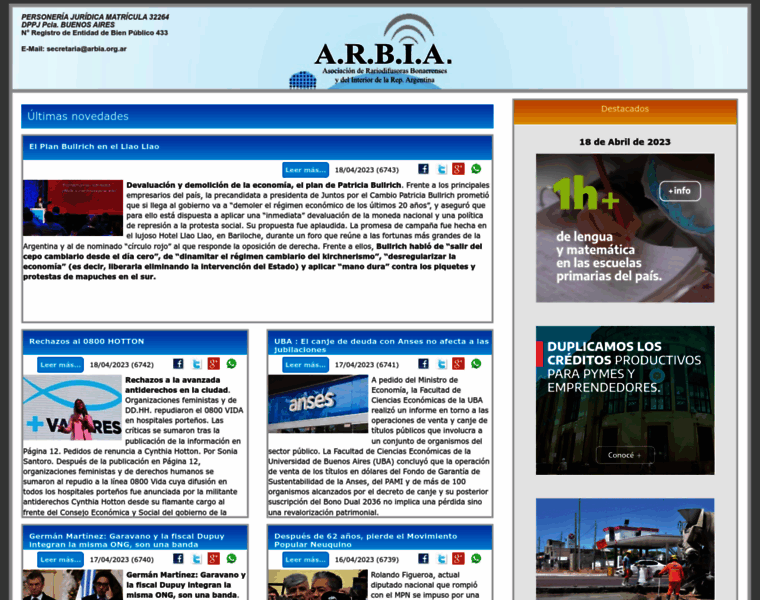 Arbia.org thumbnail
