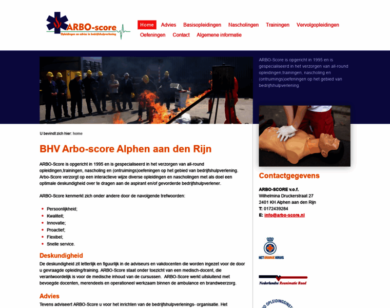 Arbo-score.nl thumbnail