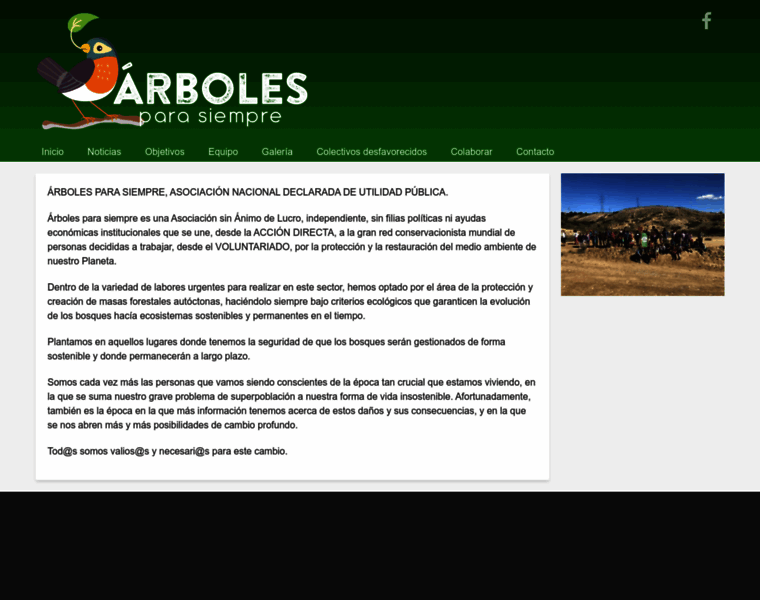 Arbolesparasiempre.org thumbnail