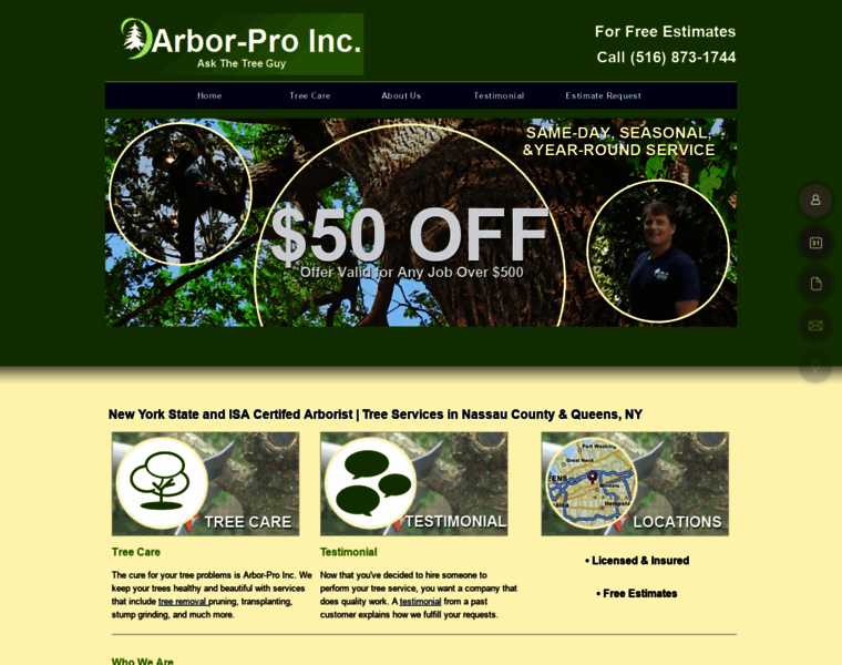 Arbor-protreeservice.com thumbnail