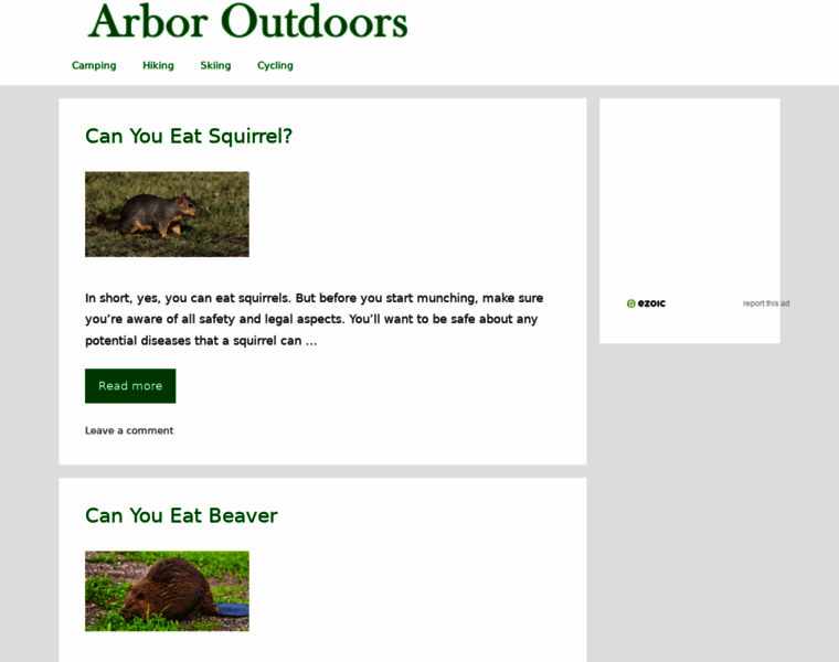 Arboroutdoors.com thumbnail