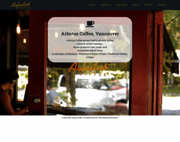 Arbutuscoffee.ca thumbnail