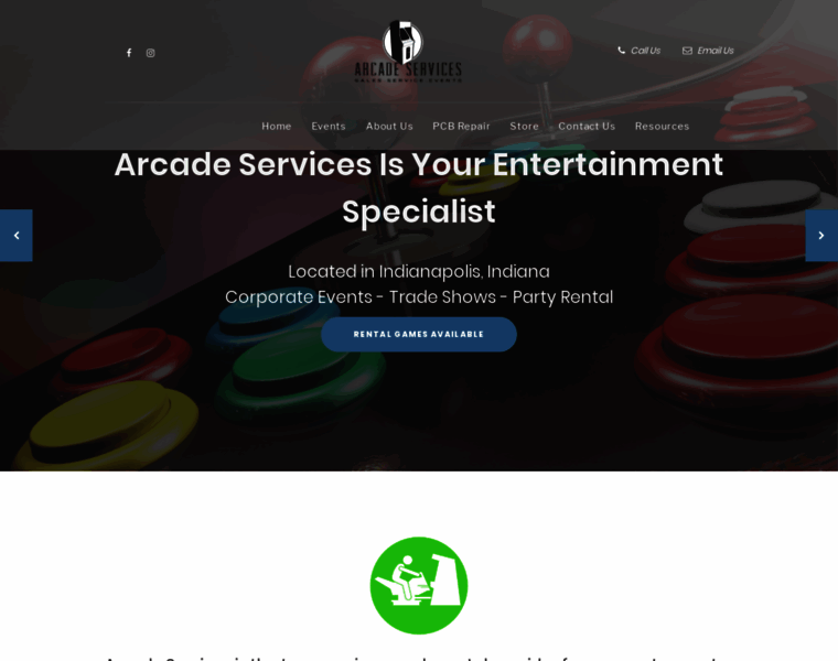 Arcade-service.com thumbnail