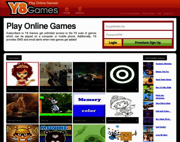 Arcade.y8games.info thumbnail