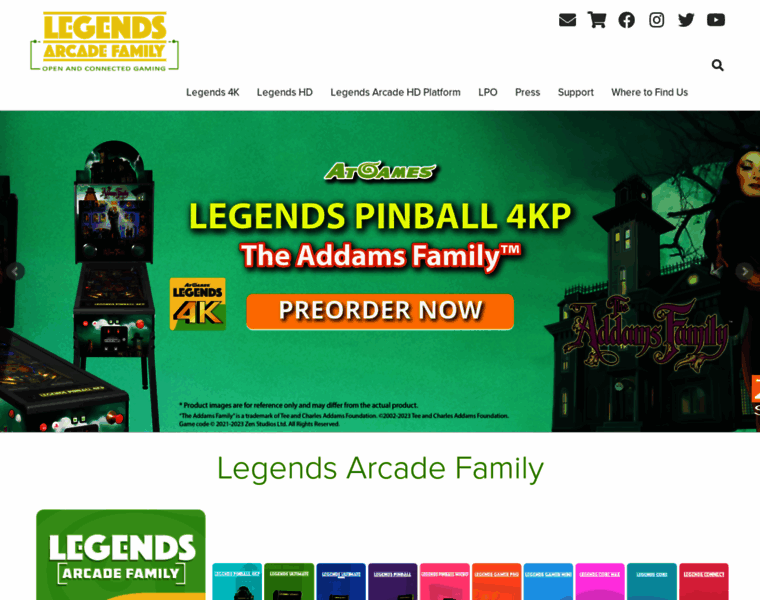 Arcades.atgames.net thumbnail
