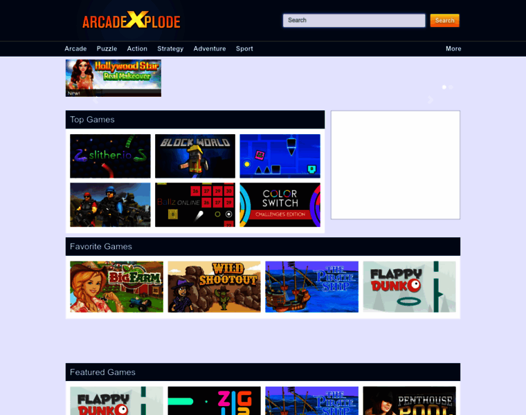 Arcadexplode.com thumbnail