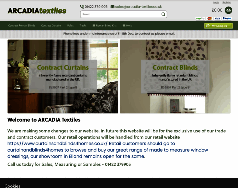 Arcadia-textiles.co.uk thumbnail