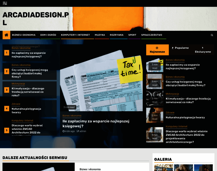 Arcadiadesign.pl thumbnail