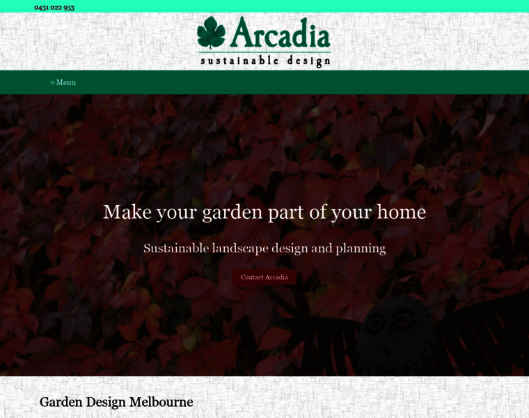 Arcadiasustainabledesign.com.au thumbnail