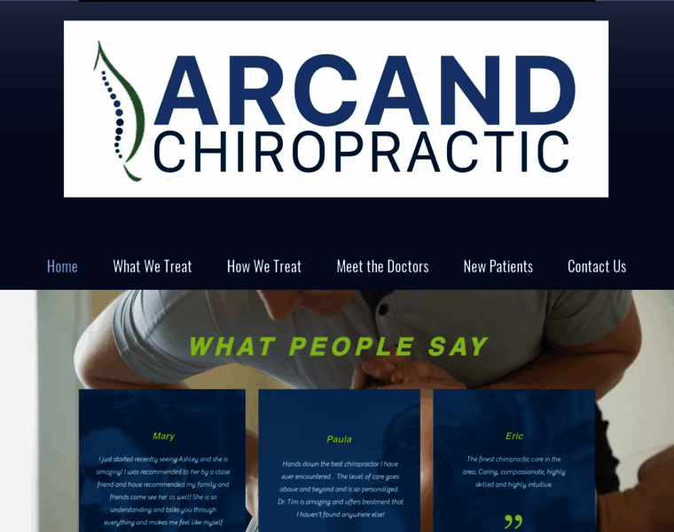 Arcandchiropractic.com thumbnail