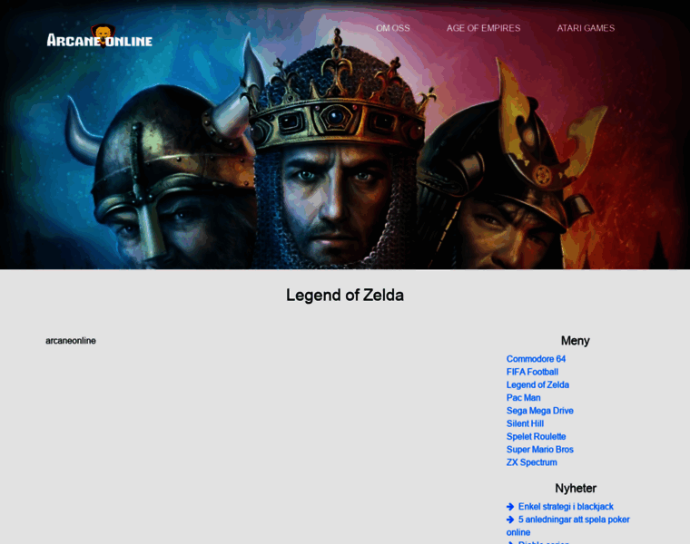 Arcaneonline.se thumbnail Arcaneonline.se thumbnail