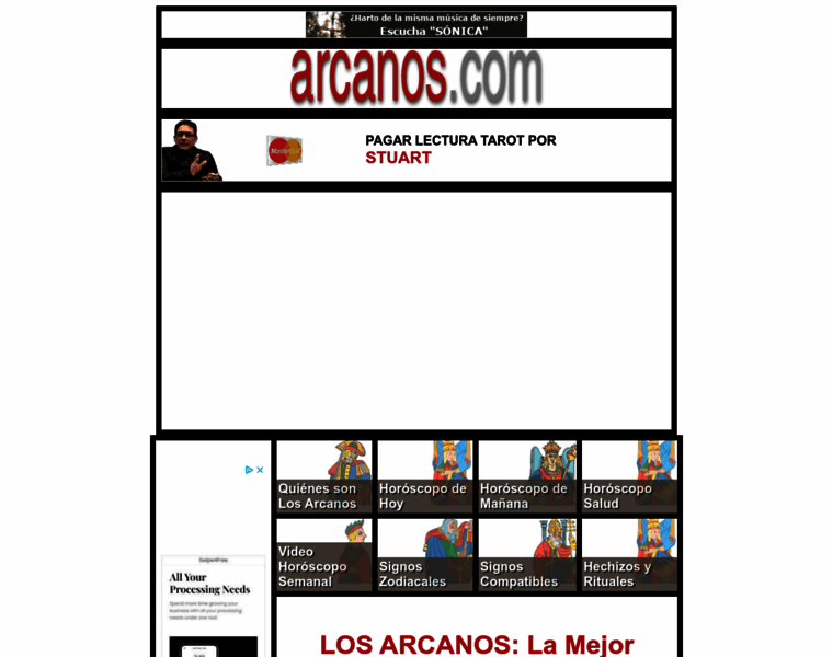 Arcanos.com thumbnail