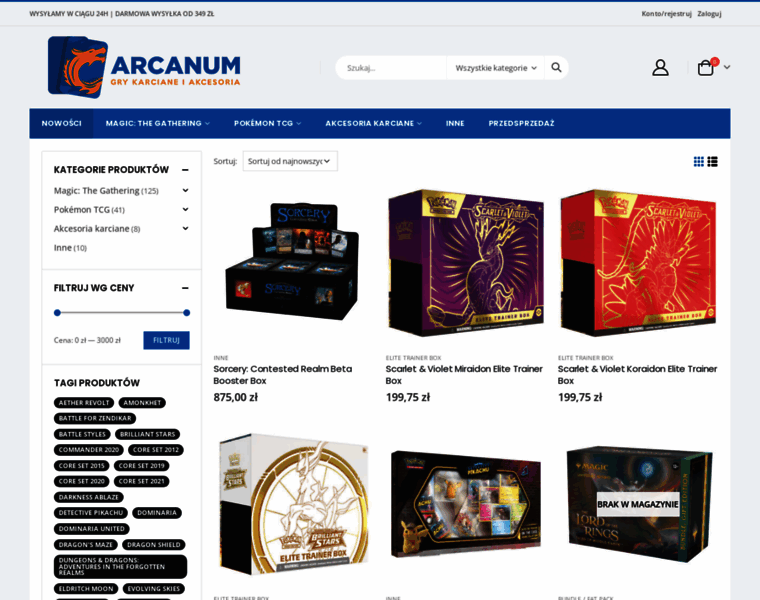 Arcanum24.pl thumbnail