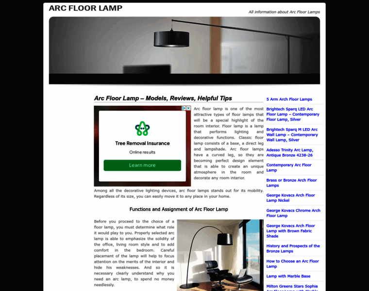 Arcfloorlamp.us thumbnail