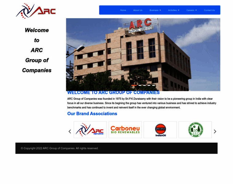 Arcgroup.co.in thumbnail