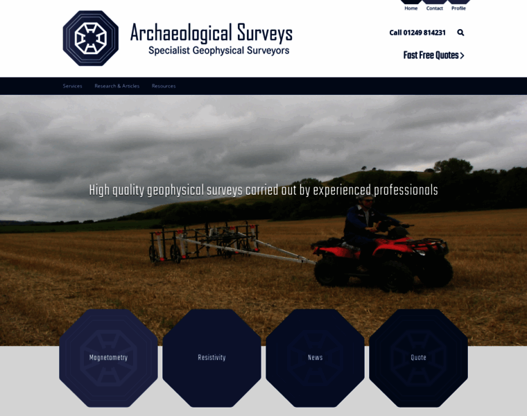 Archaeological-surveys.co.uk thumbnail
