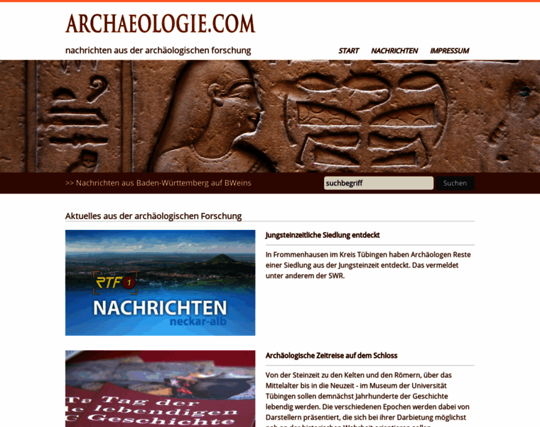Archaeologie.com thumbnail