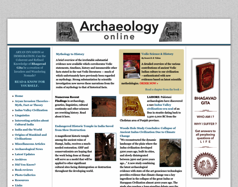 Archaeologyonline.net thumbnail Archaeologyonline.net thumbnail