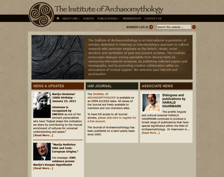 Archaeomythology.org thumbnail