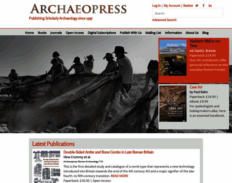 Archaeopress.com thumbnail