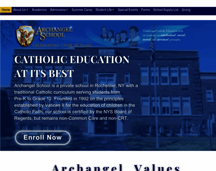 Archangelschool.com thumbnail