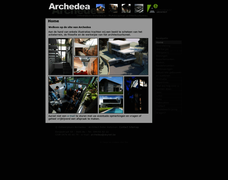 Archedea.be thumbnail