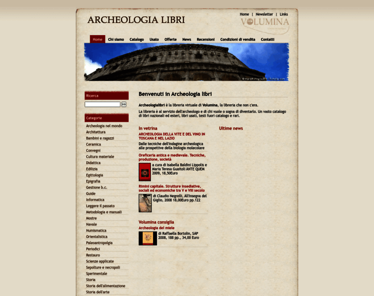 Archeologialibri.com thumbnail