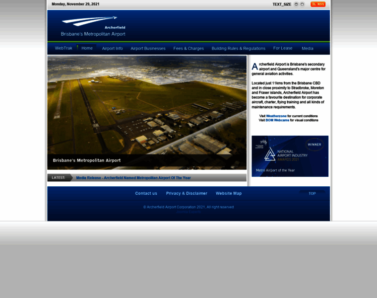 Archerfieldairport.com.au thumbnail