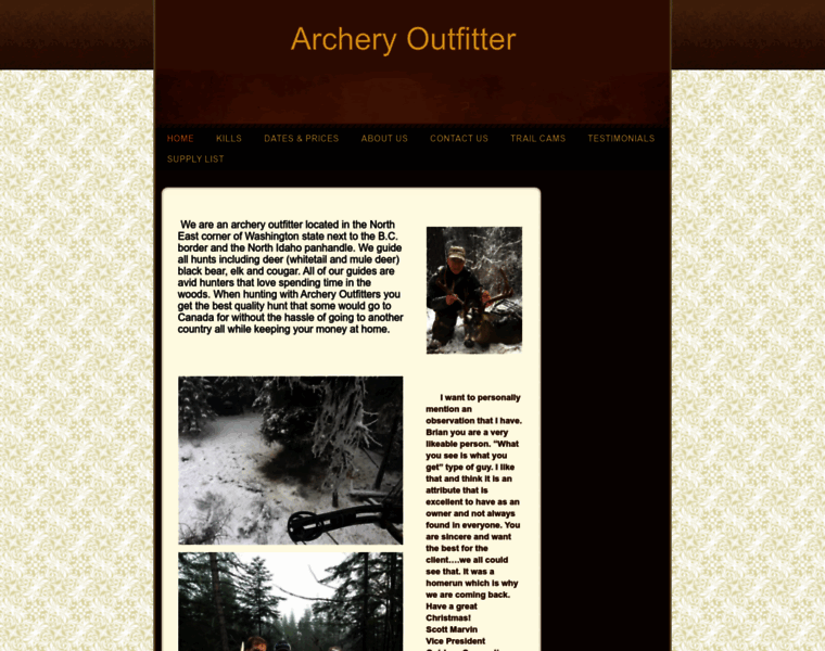 Archery-outfitter.com thumbnail