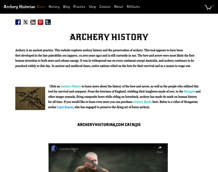 Archeryhistorian.com thumbnail