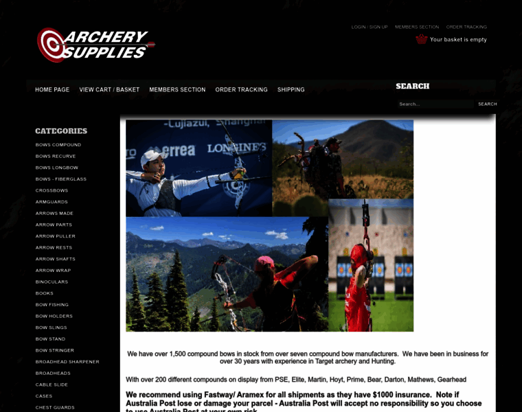 Archeryshop.com.au thumbnail