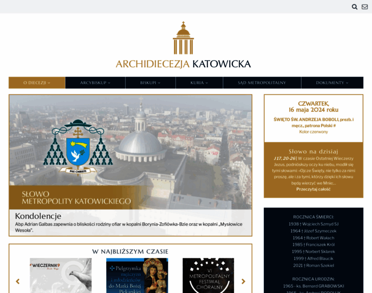 Archidiecezjakatowice.pl thumbnail