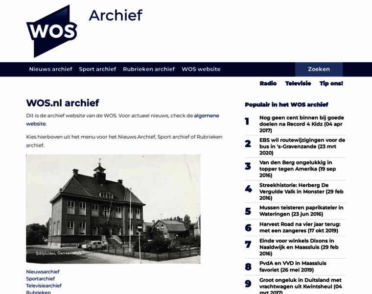 Archief.wos.nl thumbnail