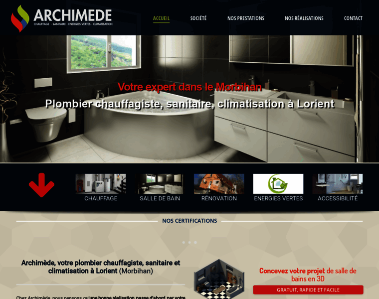 Archimede-confort.fr thumbnail