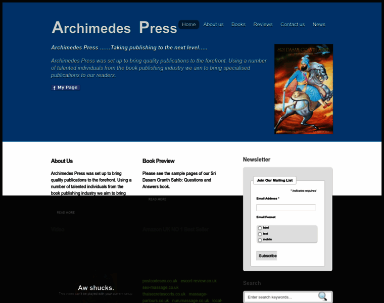 Archimedespress.co.uk thumbnail
