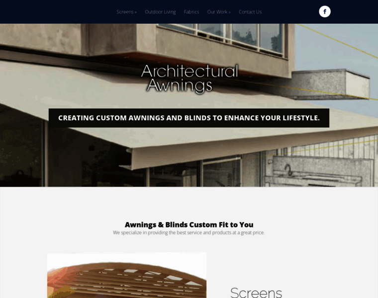 Architecturalawnings.co.nz thumbnail