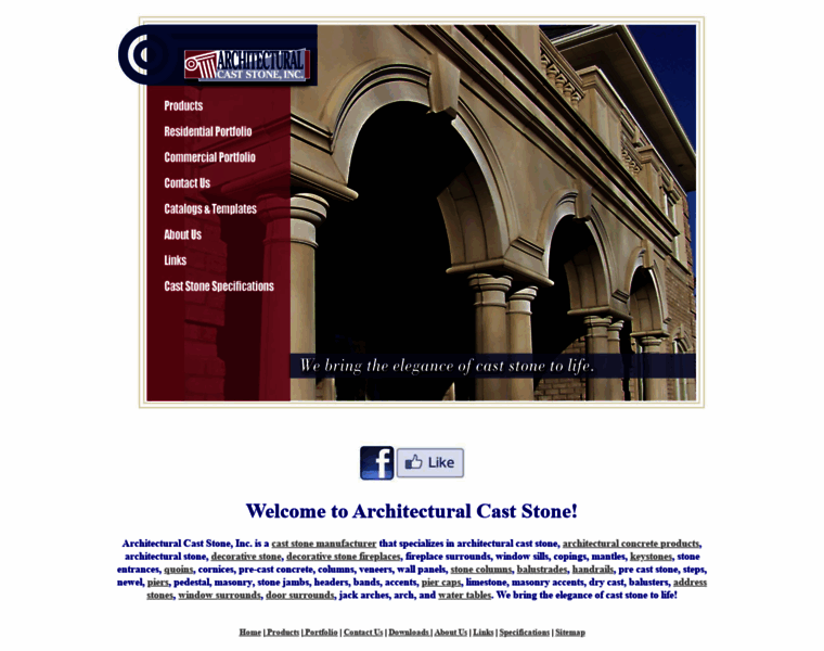 Architecturalcaststone.com thumbnail