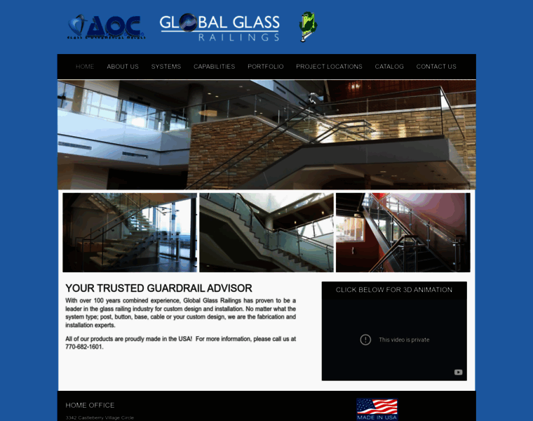 Architecturalglassrailings.com thumbnail