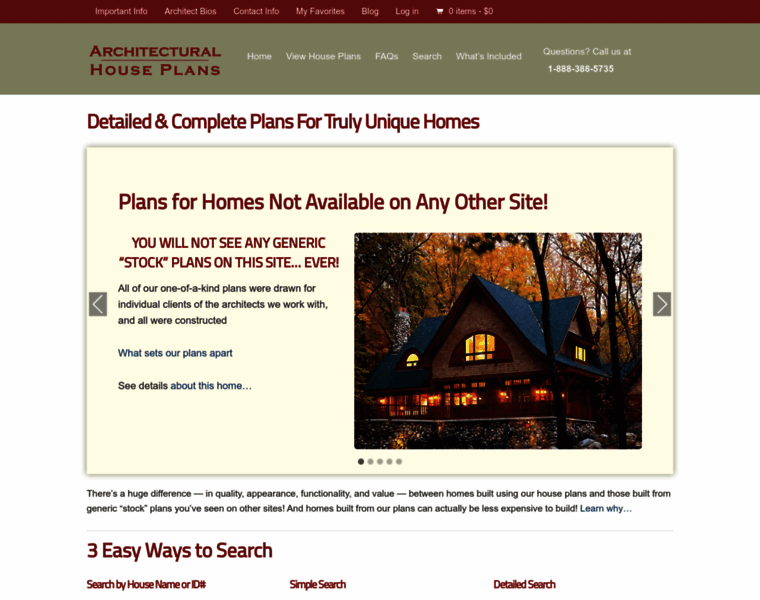 Architecturalhouseplans.com thumbnail