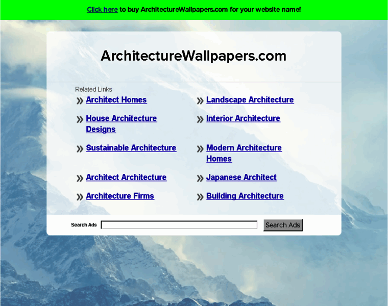 Architecturewallpapers.com thumbnail