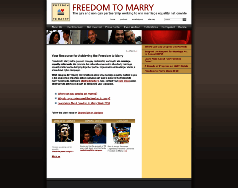 Archive-freedomtomarry.org thumbnail