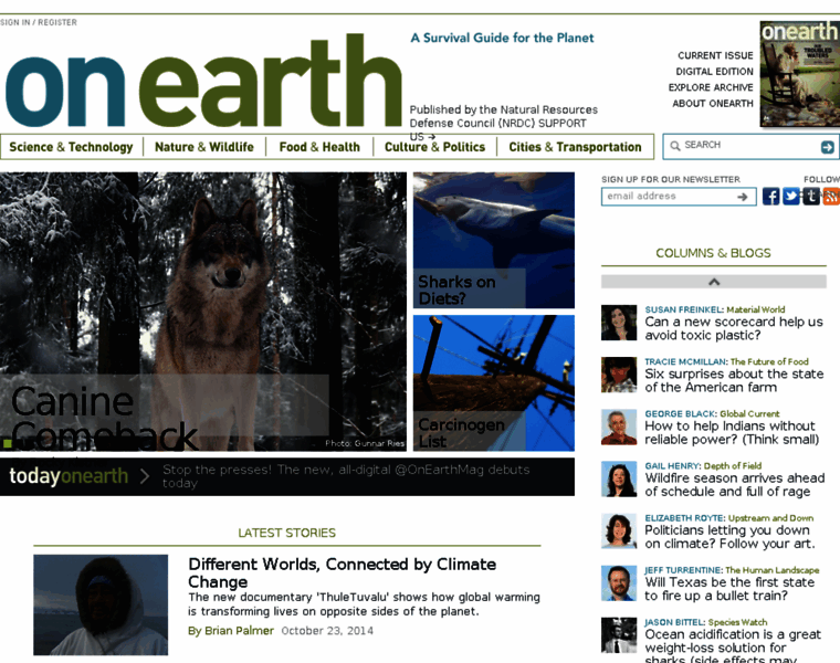 Archive.onearth.org thumbnail