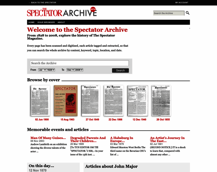 Archive.spectator.co.uk thumbnail