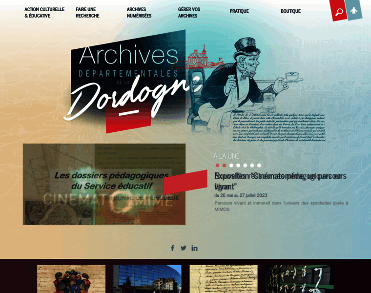 Archives.dordogne.fr thumbnail