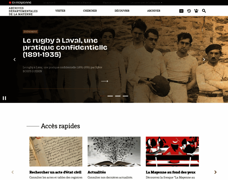 Archives.lamayenne.fr thumbnail
